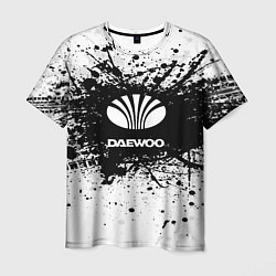 Футболка мужская Daewoo: Black Spray, цвет: 3D-принт