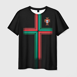 Футболка мужская Сборная Португалии: Альтернатива ЧМ-2018, цвет: 3D-принт