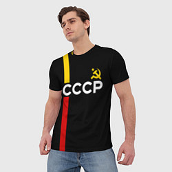 Футболка мужская СССР гражданин, цвет: 3D-принт — фото 2