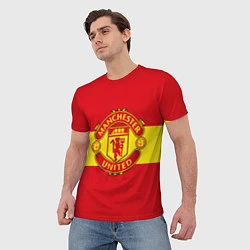 Футболка мужская FC Man United: Red Style, цвет: 3D-принт — фото 2