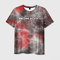 Футболка мужская Bon Jovi, цвет: 3D-принт