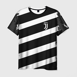 Футболка мужская Juve: B&W Lines, цвет: 3D-принт