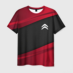 Футболка мужская Citroen: Red Sport, цвет: 3D-принт