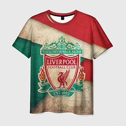 Футболка мужская FC Liverpool: Old Style, цвет: 3D-принт