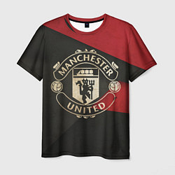 Футболка мужская FC Man United: Old Style, цвет: 3D-принт