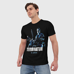 Футболка мужская Terminator: Is alive, цвет: 3D-принт — фото 2