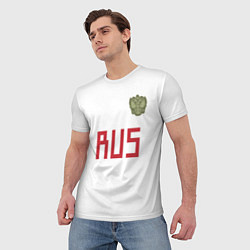 Футболка мужская Rus Team: Away WC 2018, цвет: 3D-принт — фото 2
