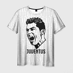 Футболка мужская Juve Ronaldo, цвет: 3D-принт