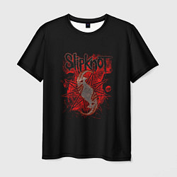 Футболка мужская Slipknot Pentagram, цвет: 3D-принт