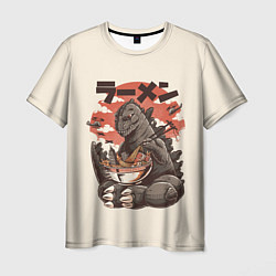 Футболка мужская Godzilla Eat, цвет: 3D-принт