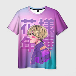 Футболка мужская Taehyung BTS, цвет: 3D-принт