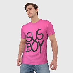 Футболка мужская Susboy, цвет: 3D-принт — фото 2