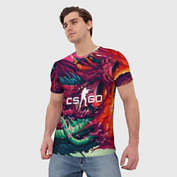 Футболка мужская CS:GO Hyper Beast Skin, цвет: 3D-принт — фото 2