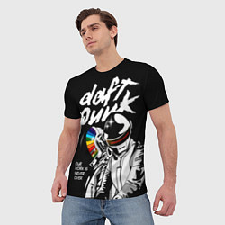 Футболка мужская Daft Punk: Our work is never over, цвет: 3D-принт — фото 2