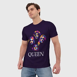 Футболка мужская Queen: Fan Art, цвет: 3D-принт — фото 2