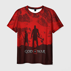 Футболка мужская God of War: Blood Day, цвет: 3D-принт