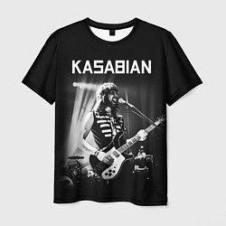 Футболка мужская Kasabian Vocal, цвет: 3D-принт