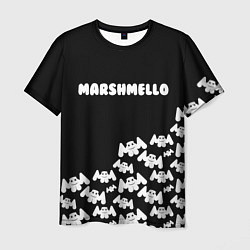Футболка мужская Marshmello: Dark Side, цвет: 3D-принт