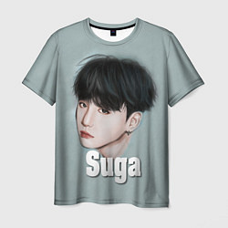 Футболка мужская BTS Suga, цвет: 3D-принт