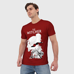 Футболка мужская The Witcher: Blood Rain, цвет: 3D-принт — фото 2