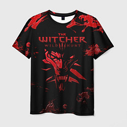 Футболка мужская The Witcher 3: Wild Hunt, цвет: 3D-принт