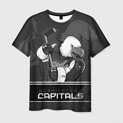 Футболка мужская Washington Capitals: Mono, цвет: 3D-принт