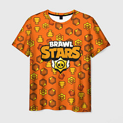 Футболка мужская Brawl Stars: Orange Team, цвет: 3D-принт