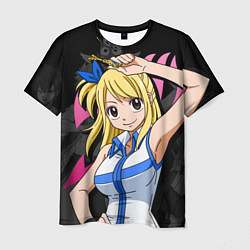 Футболка мужская Fairy Tail: Lucy, цвет: 3D-принт