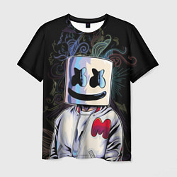 Футболка мужская Marshmello XXX, цвет: 3D-принт