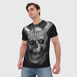 Футболка мужская Slipknot: Devil Skull, цвет: 3D-принт — фото 2