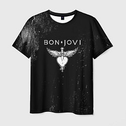 Футболка мужская Bon Jovi, цвет: 3D-принт