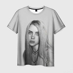 Футболка мужская BILLIE EILISH, цвет: 3D-принт