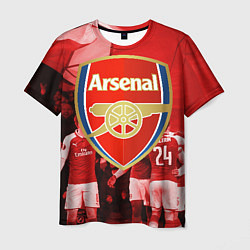 Футболка мужская Arsenal, цвет: 3D-принт