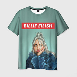 Футболка мужская Billie Eilish, цвет: 3D-принт