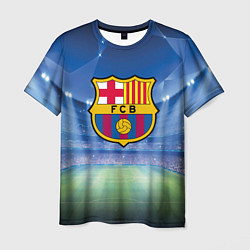Футболка мужская FC Barcelona, цвет: 3D-принт