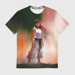 Футболка мужская Girl, цвет: 3D-принт
