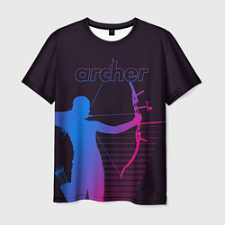 Футболка мужская Archer, цвет: 3D-принт