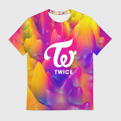 Футболка мужская TWICE, цвет: 3D-принт