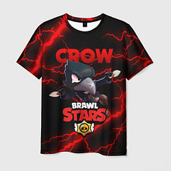 Футболка мужская BRAWL STARS CROW, цвет: 3D-принт