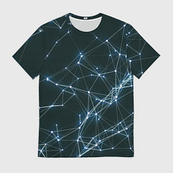 Футболка мужская Нейросети, цвет: 3D-принт