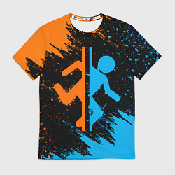 Футболка мужская PORTAL, цвет: 3D-принт