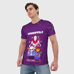 Футболка мужская UNDERTALE, цвет: 3D-принт — фото 2