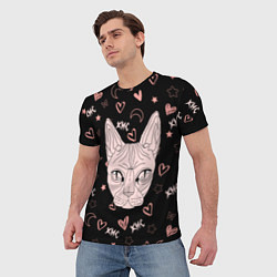 Футболка мужская КИС-КИС, цвет: 3D-принт — фото 2