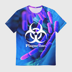 Футболка мужская PLAGUE INC, цвет: 3D-принт