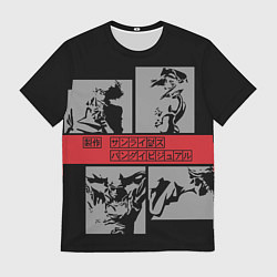 Футболка мужская Cowboy Bebop anime, цвет: 3D-принт