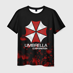 Футболка мужская UMBRELLA CORP, цвет: 3D-принт