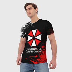 Футболка мужская UMBRELLA CORPORATION, цвет: 3D-принт — фото 2