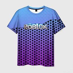 Футболка мужская Roblox Gradient Pattern, цвет: 3D-принт