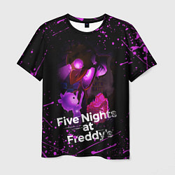 Футболка мужская FIVE NIGHTS AT FREDDYS, цвет: 3D-принт