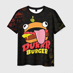 Футболка мужская Fortnite Durrr Burger, цвет: 3D-принт